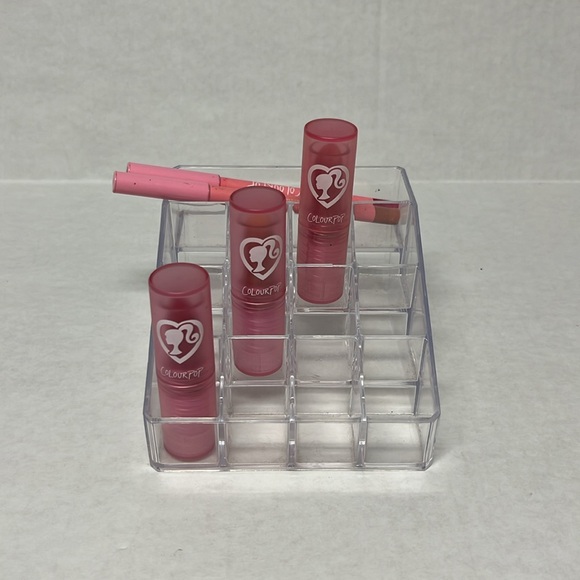Other - 12 grid tiered Clear acrylic lipstick vanity makeup organizer